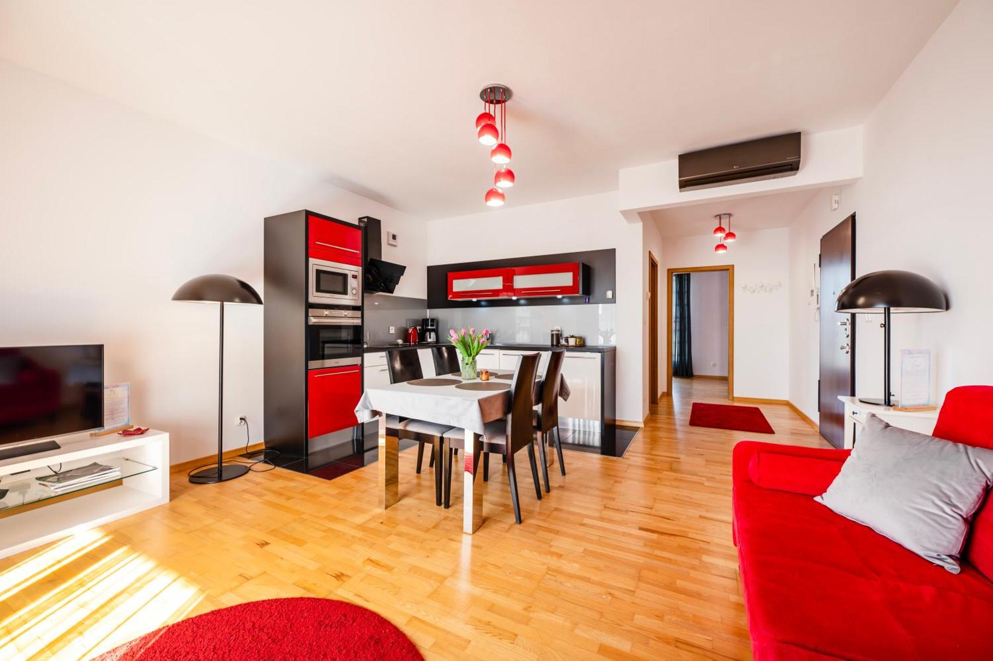Апартаменты Neapol Parking Gratis Moxy Te&Am Cracow Краков Экстерьер фото